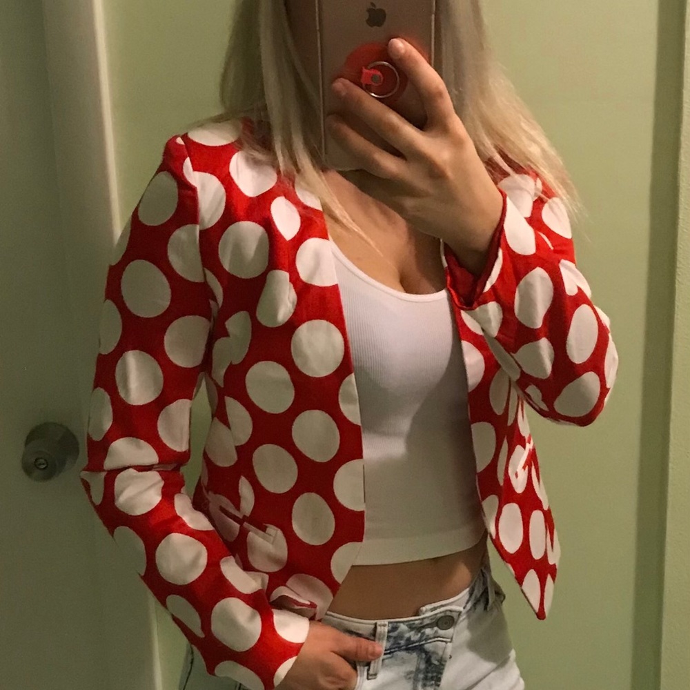 OVI RED WOMEN JACKETS